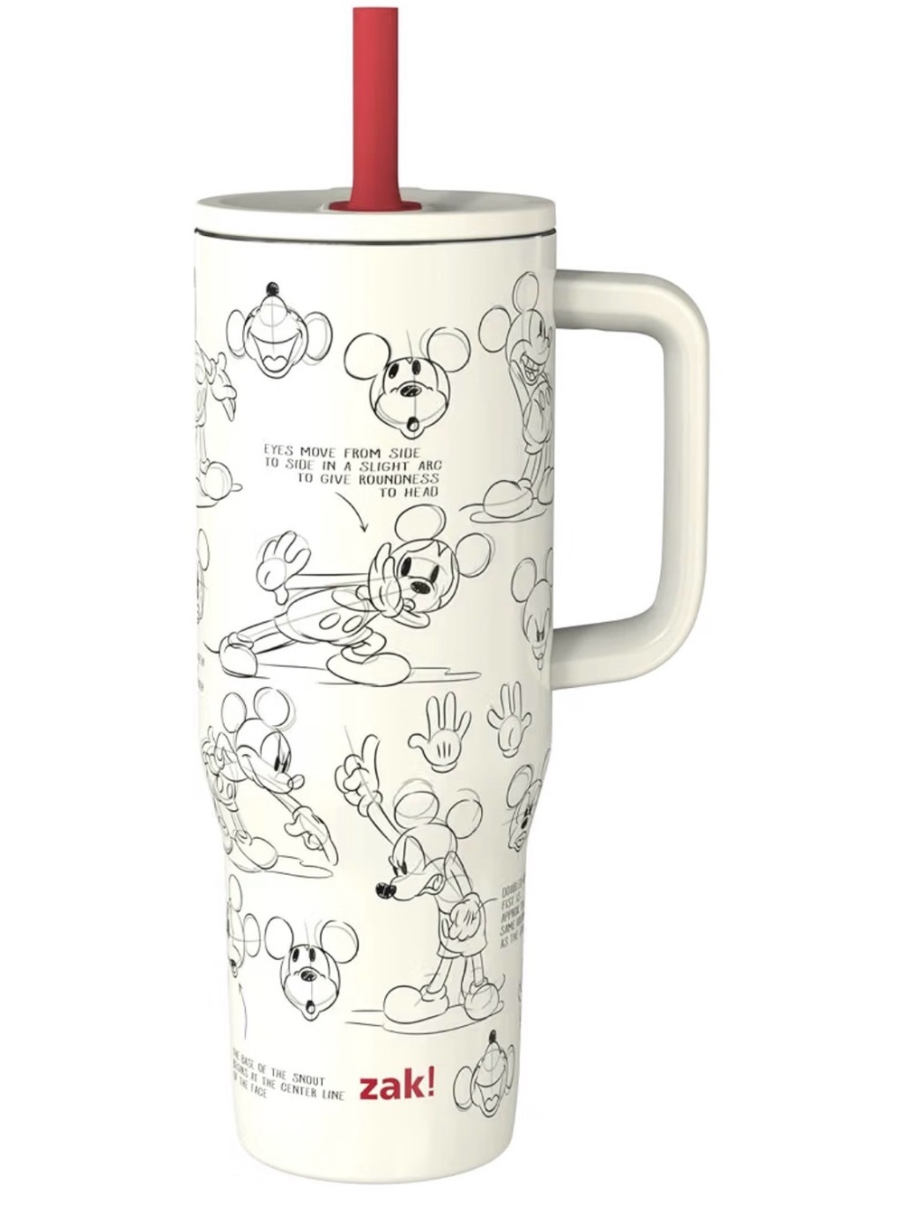 NWT Zak Designs Mickey Mouse
Sketch 30oz Sutton Insulated
Tumbler